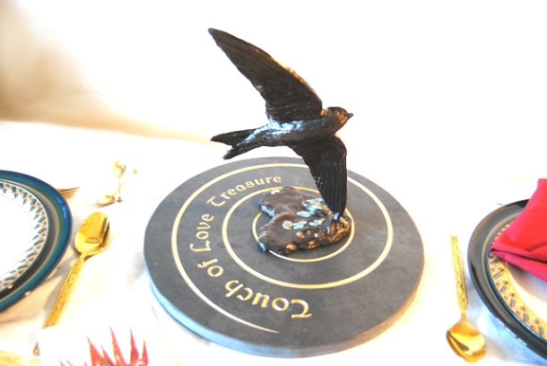 Touch Love Treasure House Martin on the Table