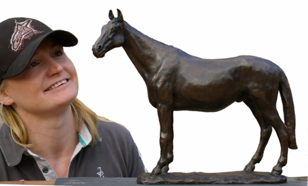Equestrian Sculpture in Bronze