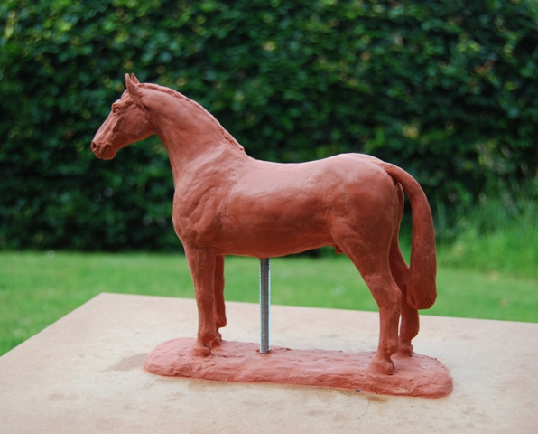 Video clips of the making of the Horse Sculpture