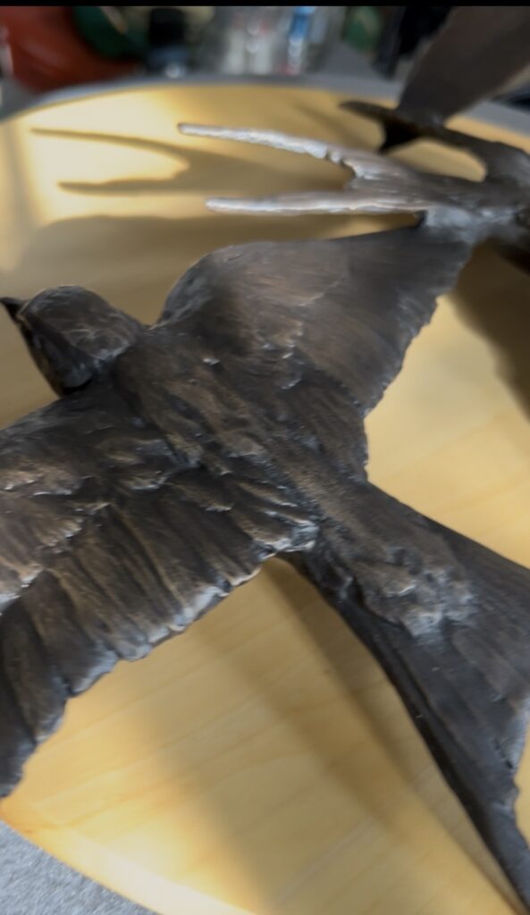 Swallow Bronze Patination by JOEL