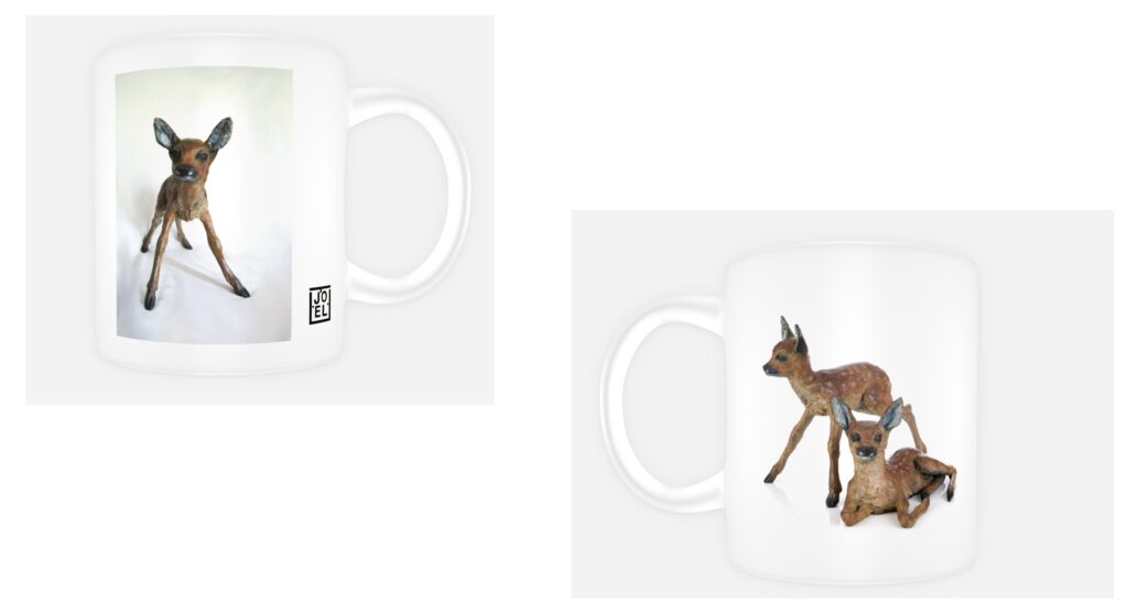 Pattern for the Roe Deer Mug
